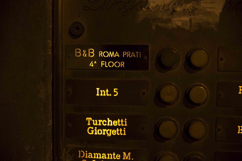 BB Roma Prati Bed & Breakfast Exterior foto